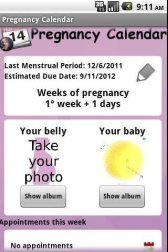 game pic for Pregnancy calendar